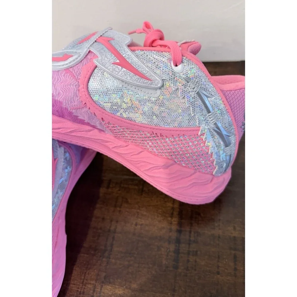 Puma MB.05 LaMelo Ball World Tour Pink Men's Size 9.5 Sneakers 312129-01